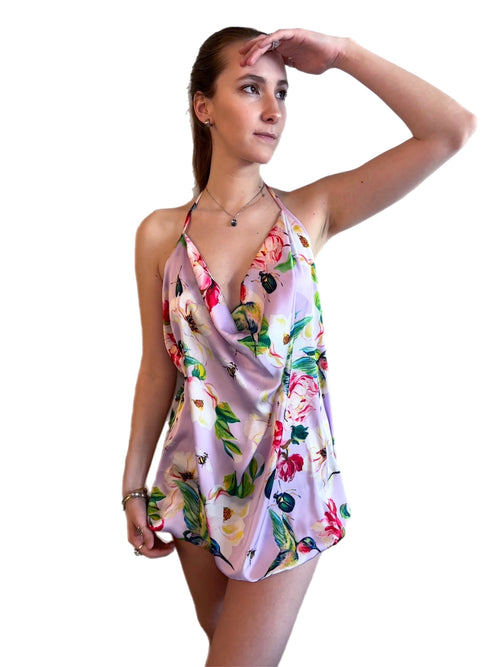 Vestido Globo - Malva