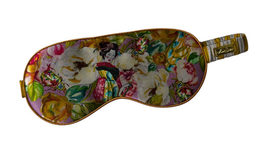 Antifaz de Seda Geisha Rose