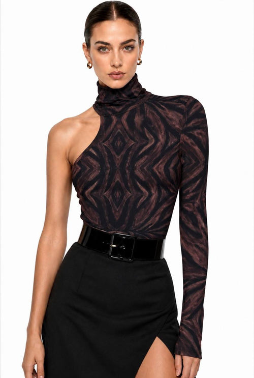 Polera One Coffee Tiger Bad Sisters