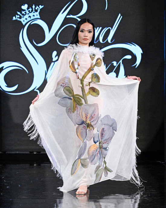 KIMONO FLECOS ORQUÍDEA