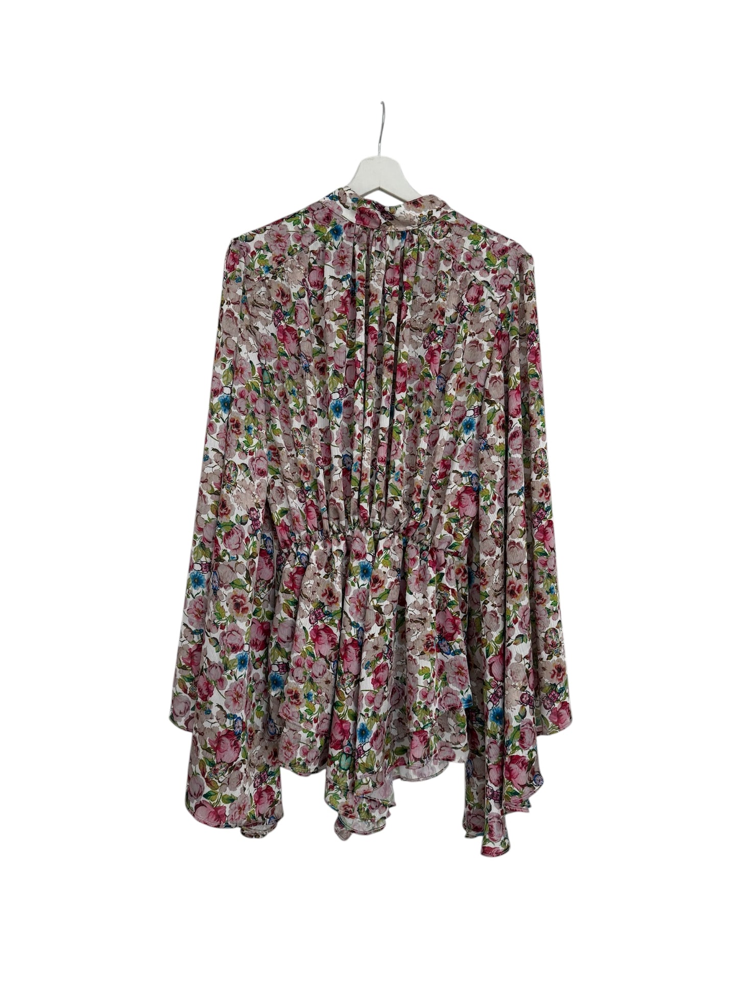 Jumpsuit corto Family Rose 🌹 mangas kimono en tela etérea