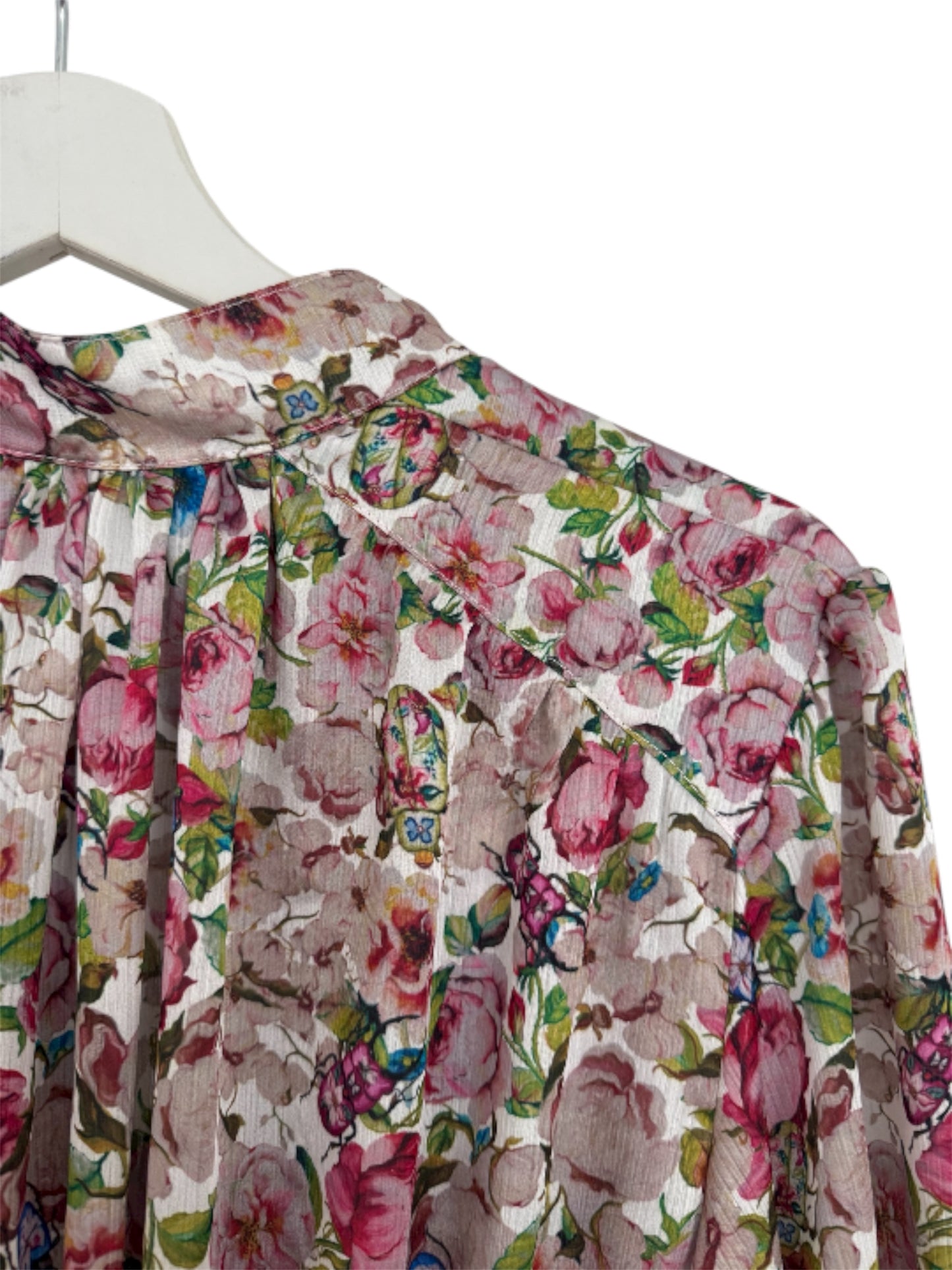 Jumpsuit corto Family Rose 🌹 mangas kimono en tela etérea