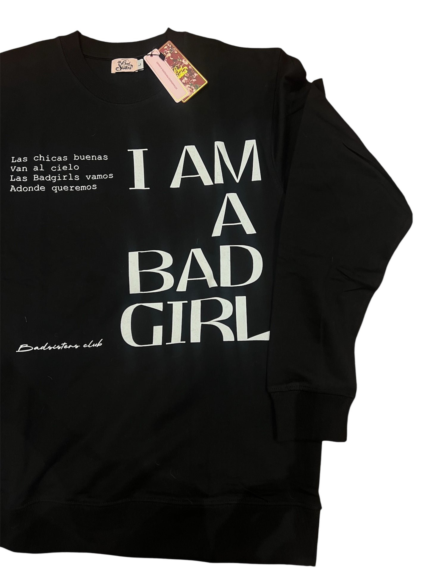 Polerón “I AM A BAD GIRL” – Edición Club                      (envío immediato!)