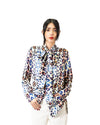 Blusa Rosetón Leopardo