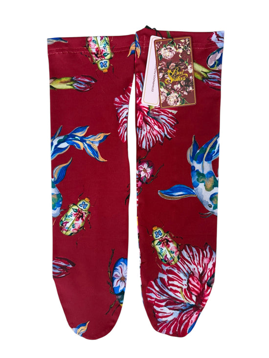 CALCETINCES GEISHA ROJA