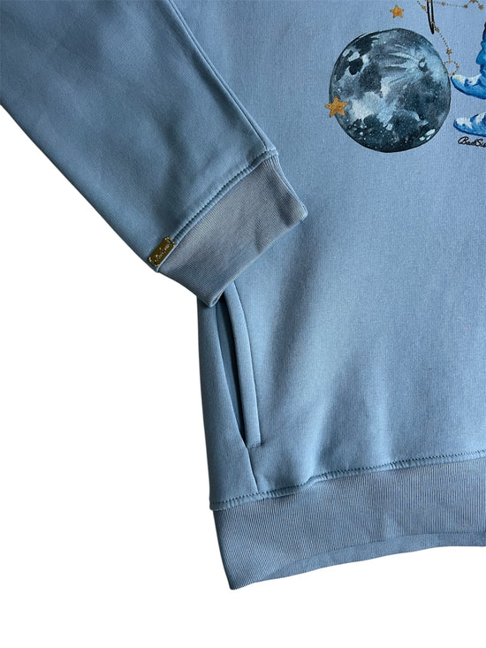 Polerón Canguro “Be Infinity” varios colores  Algodón Pintado a Mano