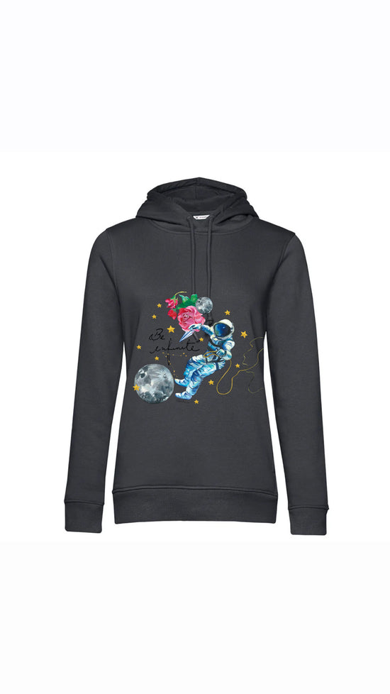 Polerón Canguro “Be Infinity” varios colores  Algodón Pintado a Mano