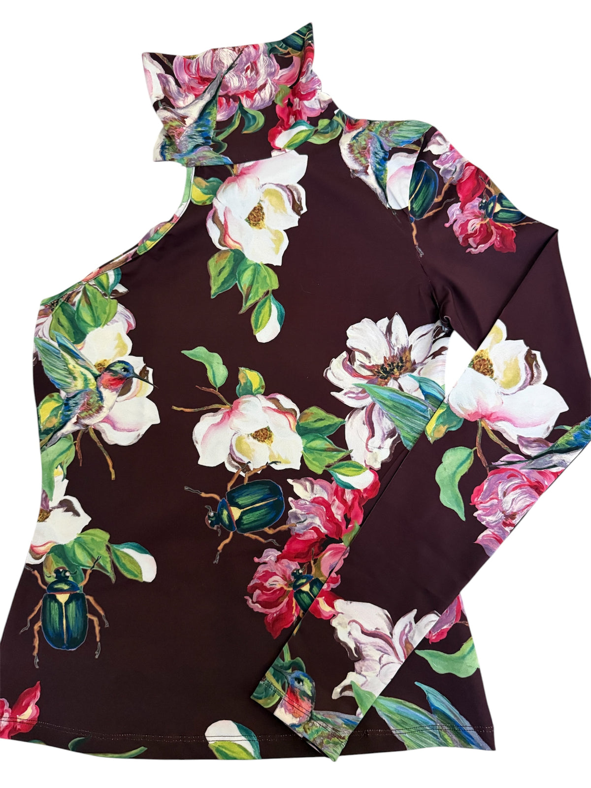 Polera One Colibrí Burdeos | PRE ORDEN