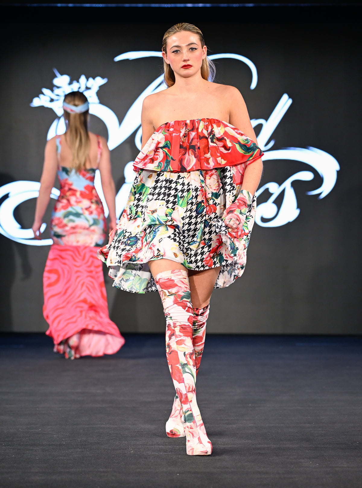 016 / 017 - Vestido Pied de Poule