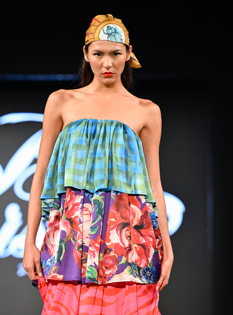 015/ 017 - Vestido Capas