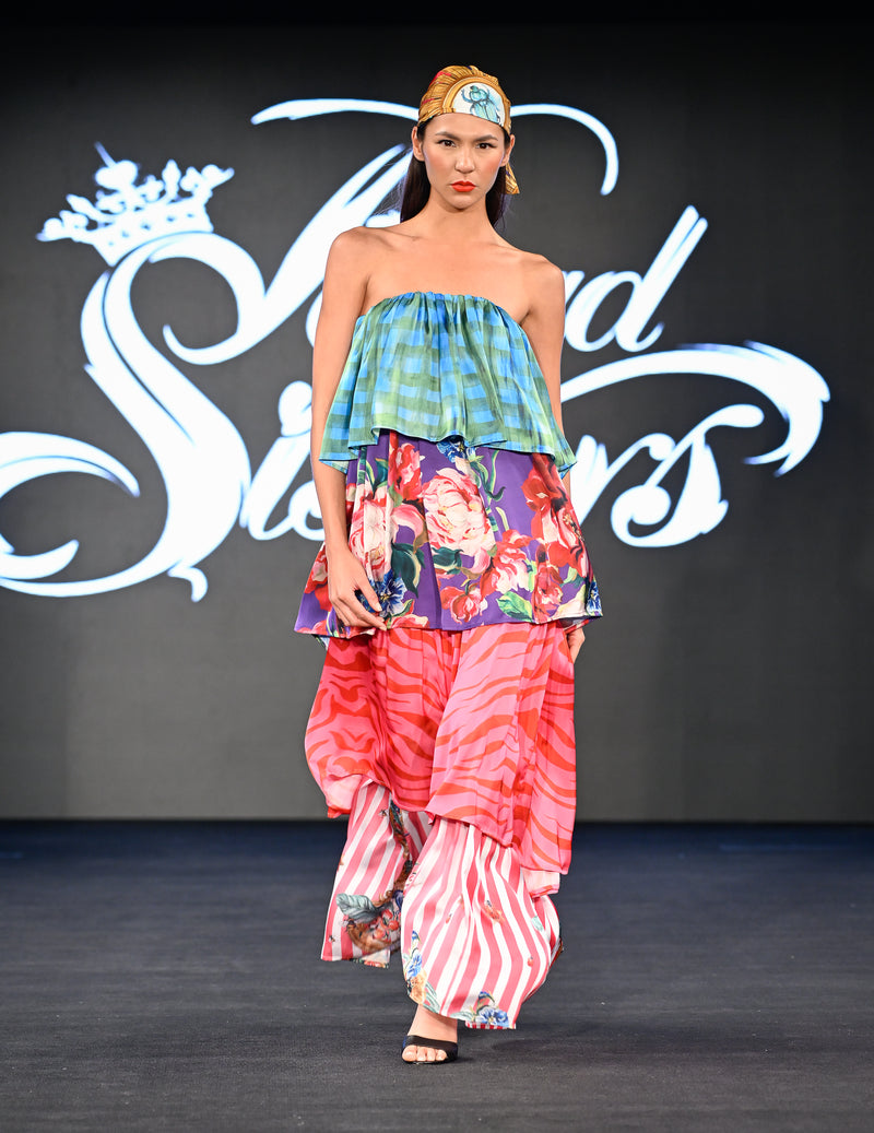 015/ 017 - Vestido Capas