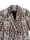 Blazer Leopardo Gabardina