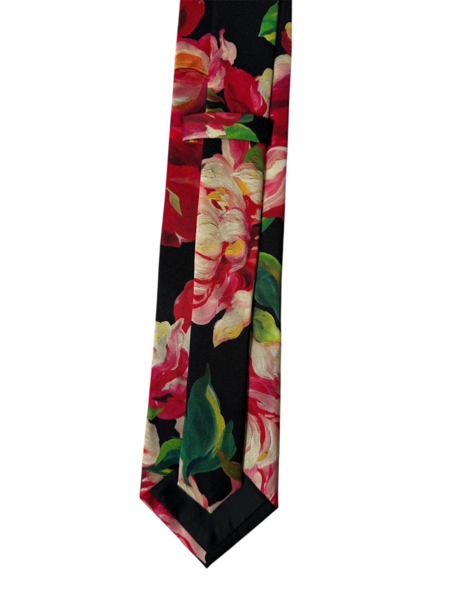 Corbata de Seda Twill Bad Sisters Rose Negro contactanos x emvio el mismo día  )