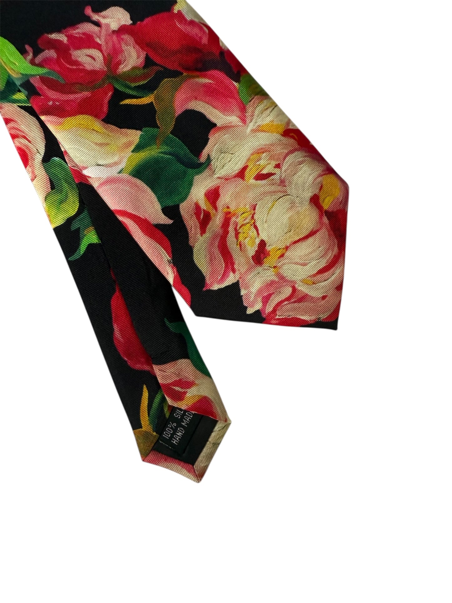 Corbata de Seda Twill Bad Sisters Rose Negro contactanos x emvio el mismo día  )