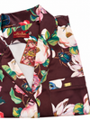 Detalle 1 conjunto pijama Colibrí Burdeo, fondo blanco