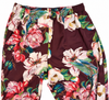 Detalle 3 conjunto pijama Colibrí Burdeo, fondo blanco
