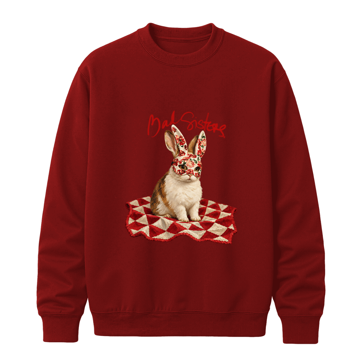 Poleron Polo Rojo Don't follow the Rabbit