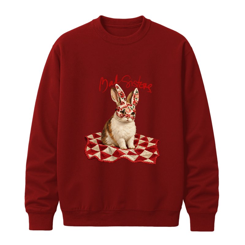 Poleron Polo Rojo Don't follow the Rabbit