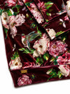 Polerón Oversize Velvet Colibrí Burdeo - imagen 2