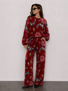 Polerón Oversize Velvet Geisha Roja | PRE ORDEN