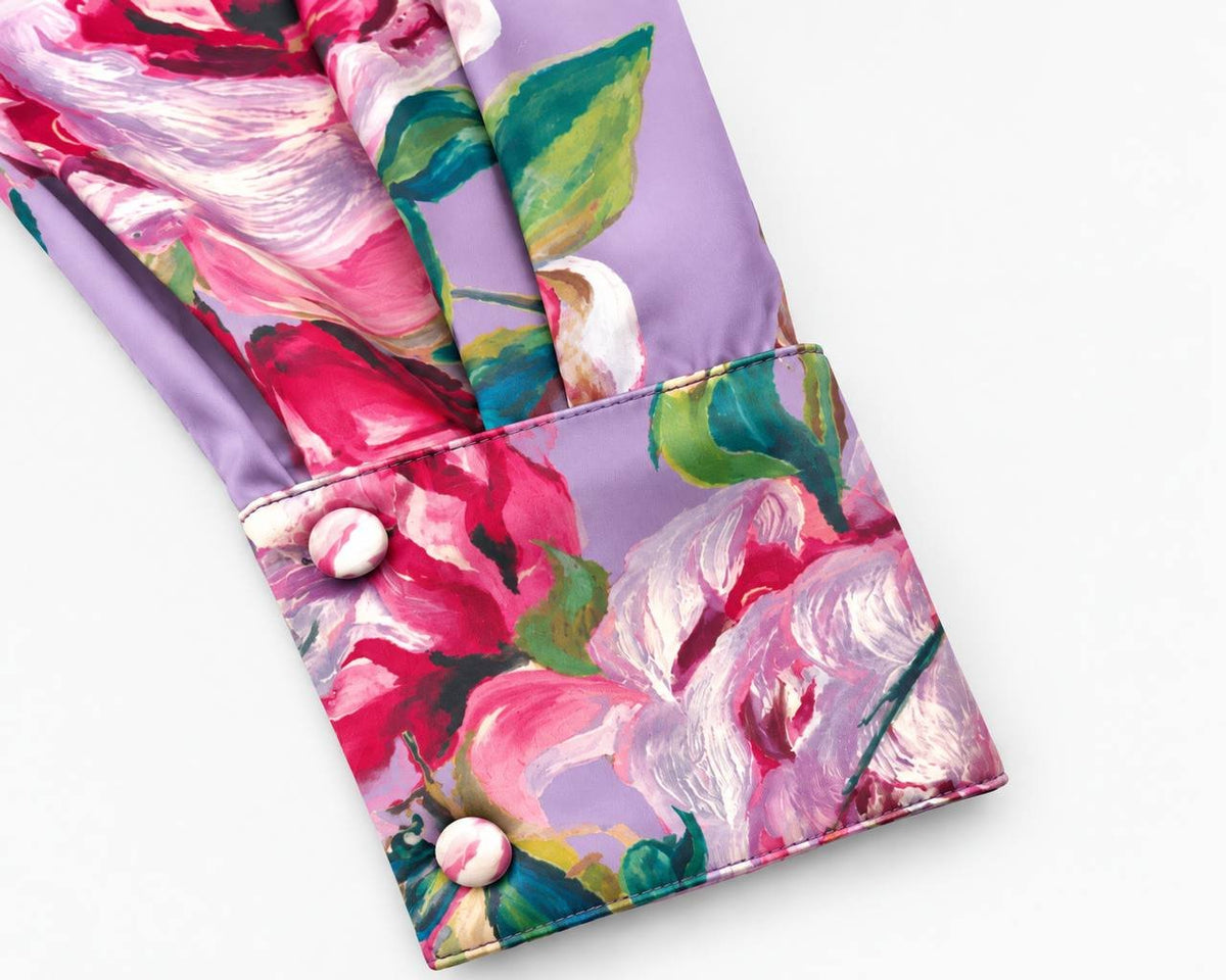 Camisa Colibrí Malva Símil Seda