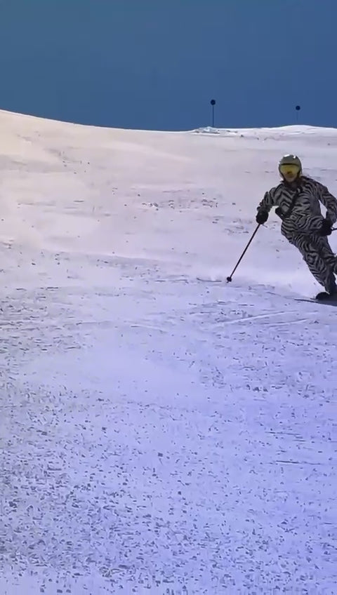 Cargar y reproducir el video en el visor de la galería, PANTALÓN SKI LEOPATAGON Y CEBRA
