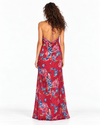 Vestido Halter Geisha Rojo Bad Sisters espalda descubierta