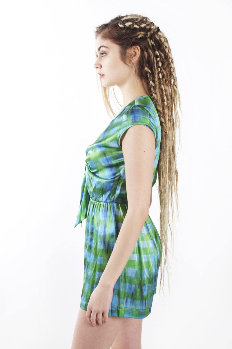 JUMPSUIT VERDE ESCOCÉS