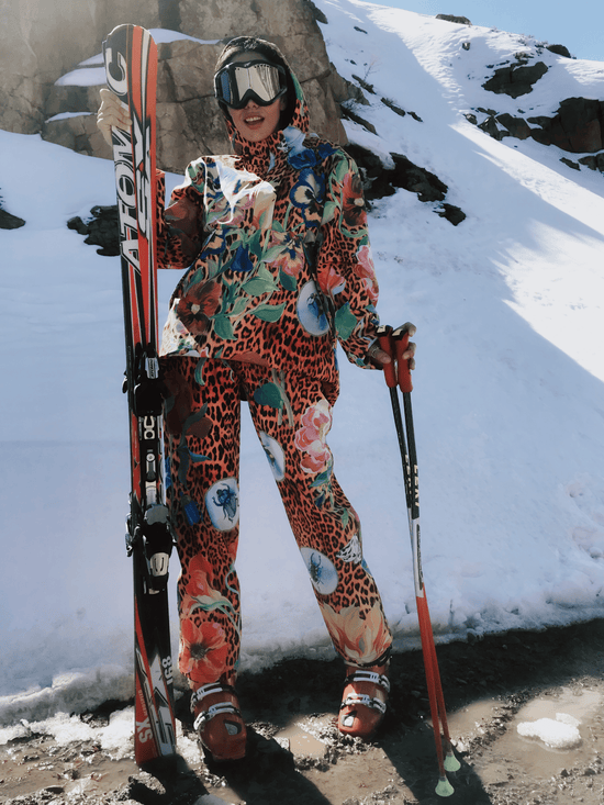 Conjunto Skii leo botanico - Bad Sisters Design