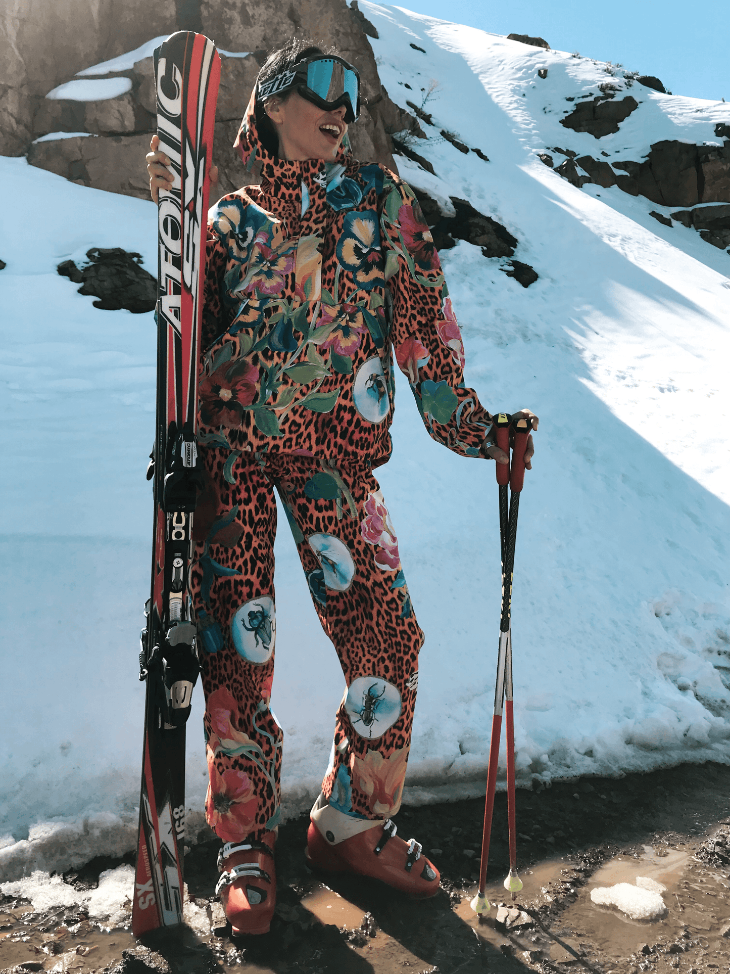 Conjunto Skii leo botanico - Bad Sisters Design